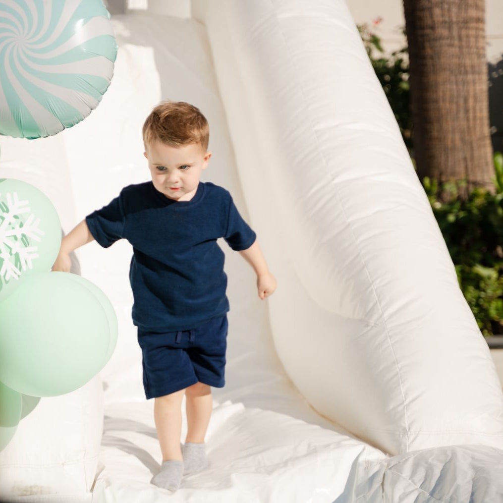 French Terry Set Midnight Blue