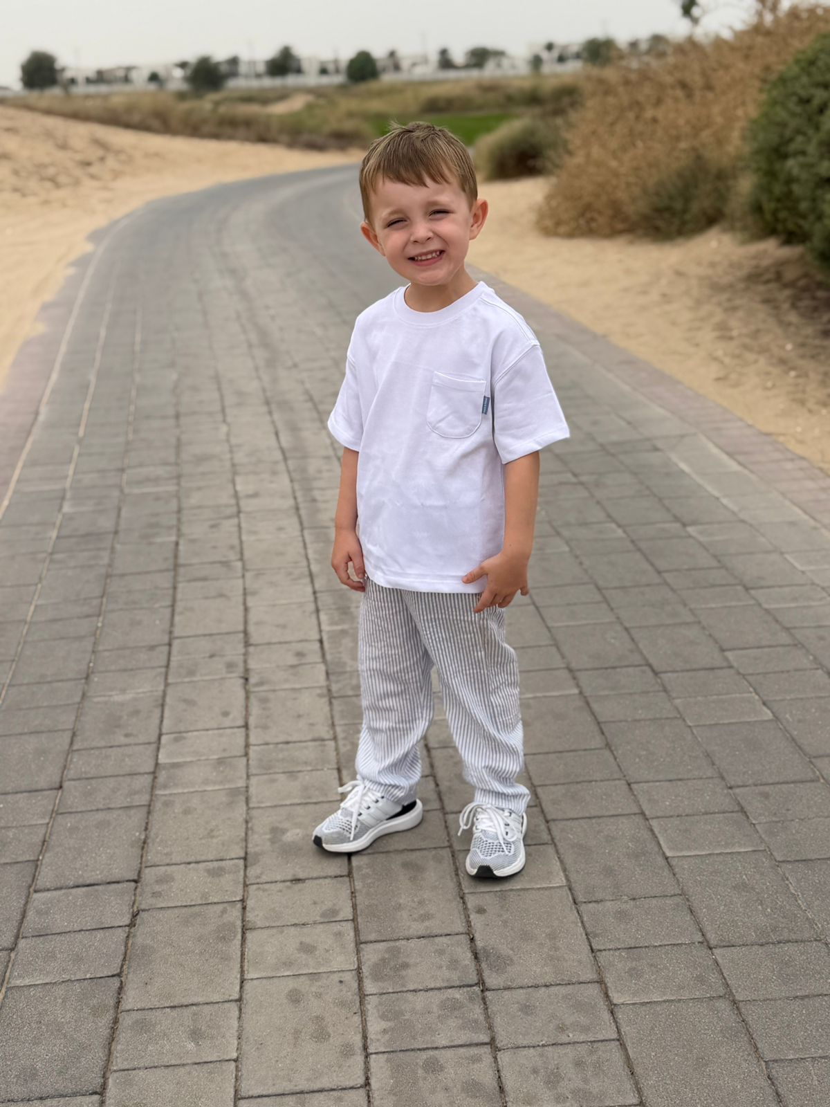 The Abu Dhabi Kid T-Shirt — Jack & Beau × Leisha Naik