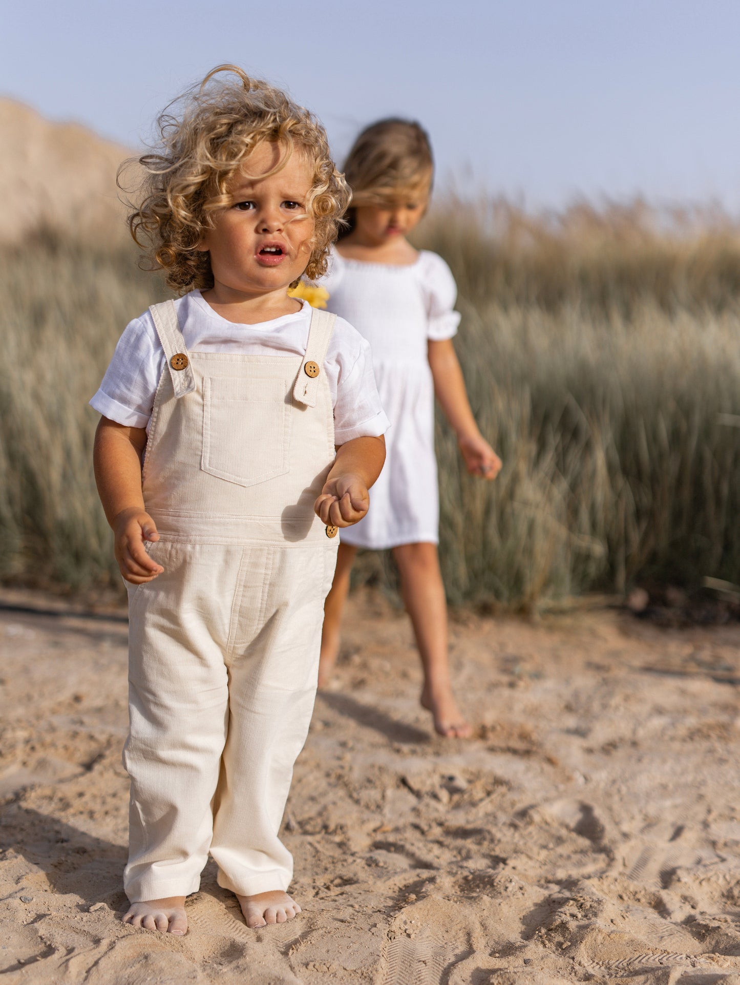 Kai Dungaree - Organic Cotton Corduroy