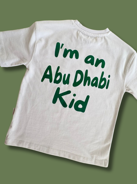 The Abu Dhabi Kid T-Shirt — Jack & Beau × Leisha Naik