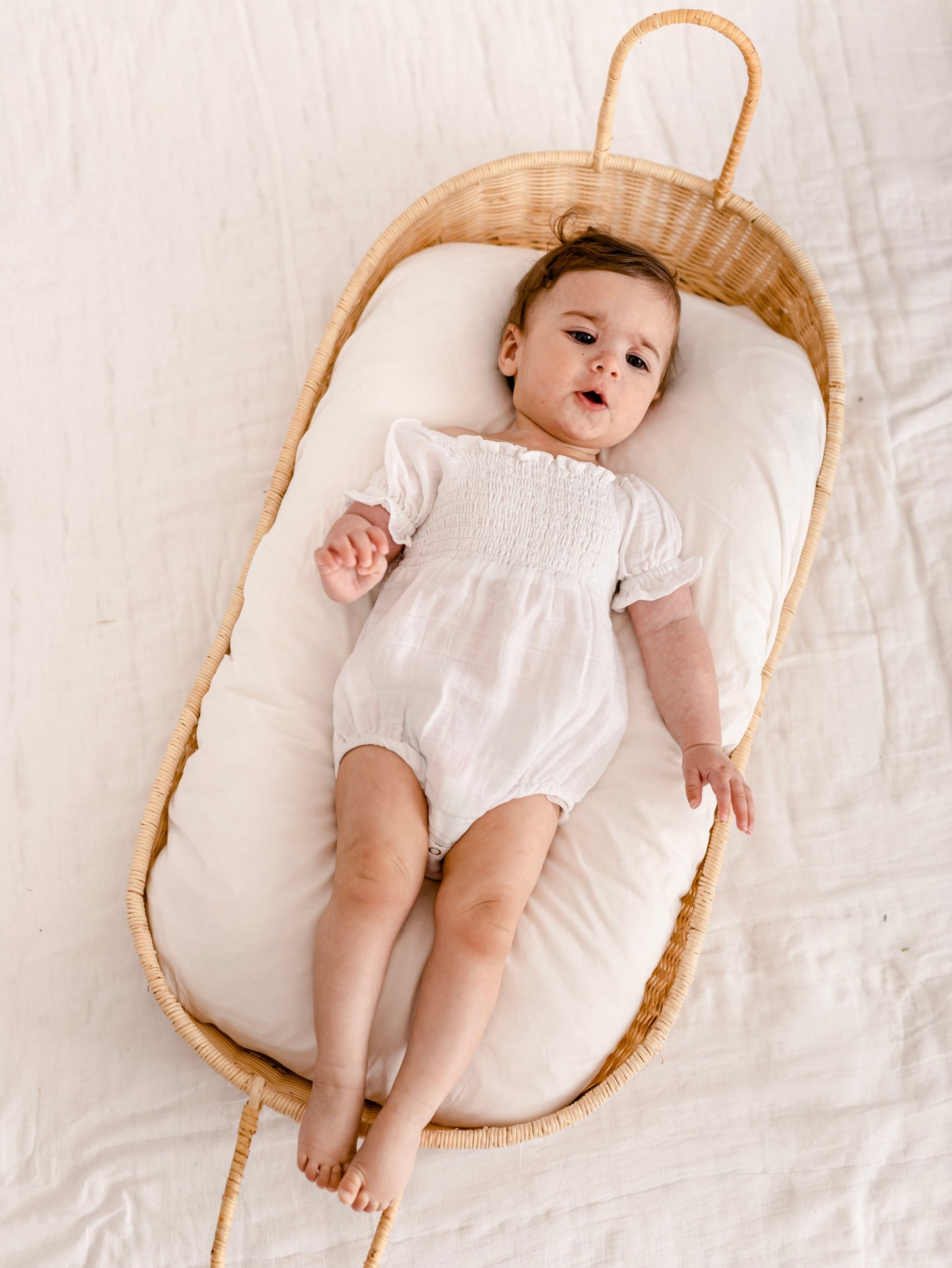 Flora Romper - Organic Cotton Muslin