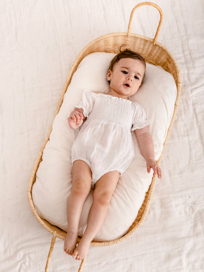 Flora Romper - Organic Cotton Muslin