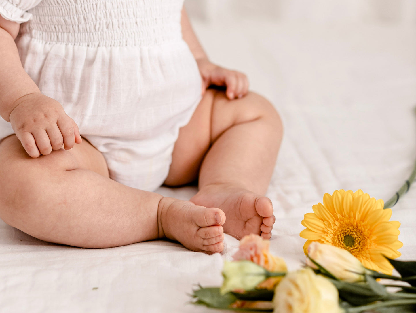 Flora Romper - Organic Cotton Muslin