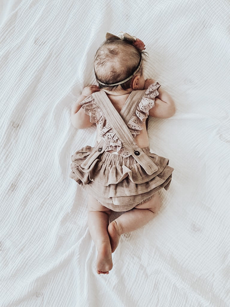 Theá Romper - Organic Cotton Muslin