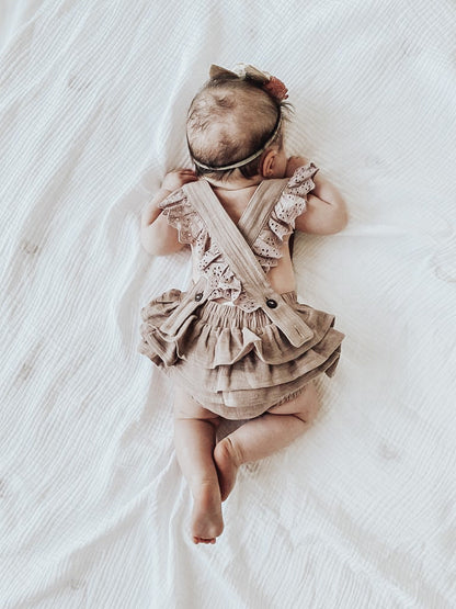 Theá Romper - Organic Cotton Muslin