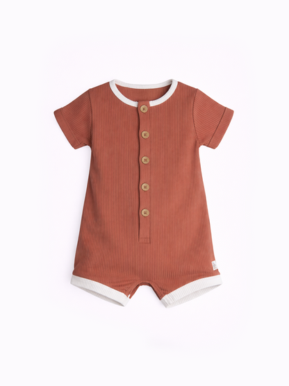 Freddie Romper Cinnamon