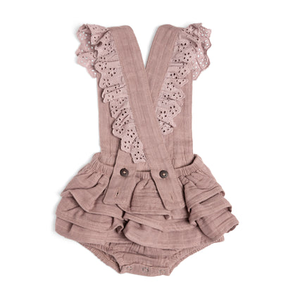 Theá Romper - Organic Cotton Muslin