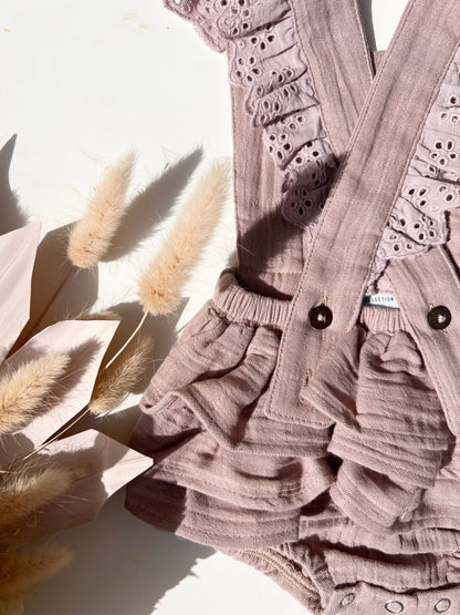 Theá Romper - Organic Cotton Muslin