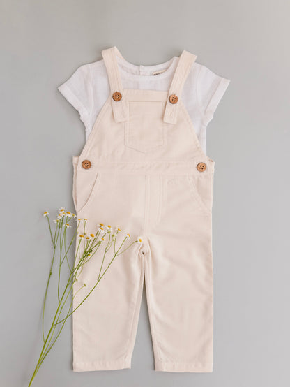 Kai Dungaree - Organic Cotton Corduroy